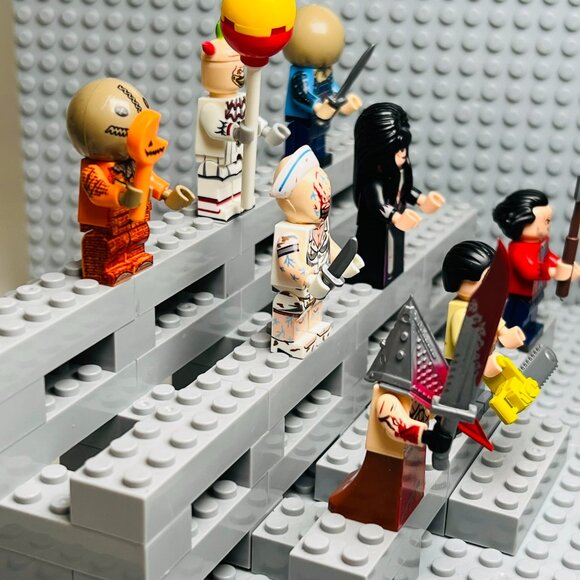 Halloween Horror Custom Minifigure Lot of 8 Shining Silent Hill Texas Chainsaw - Picture 2 of 3